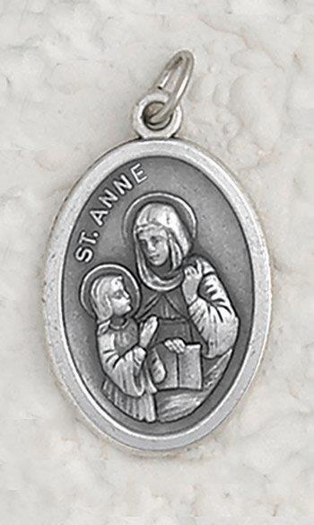 St Anne Pray for Us Medal - 4 Options