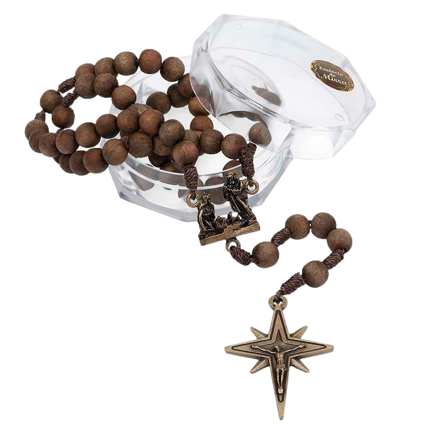 Christmas Rosary with Myrrh Scented Beads