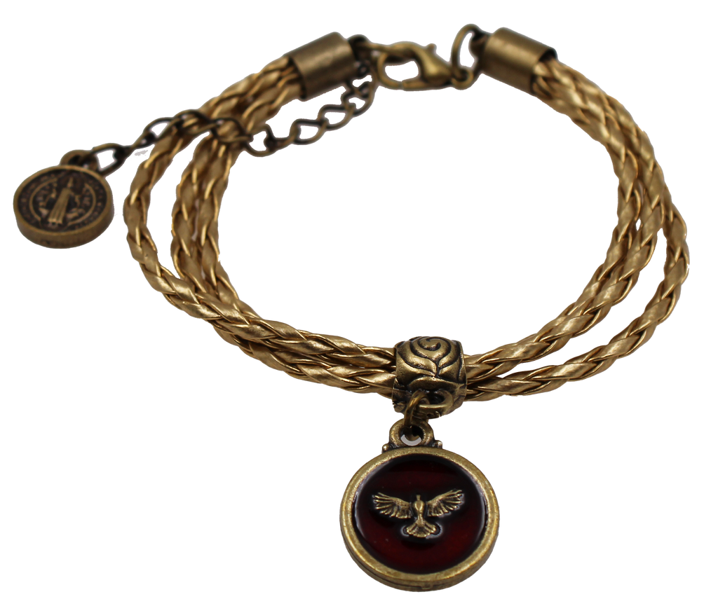 Antique Gold Confirmation Bracelet