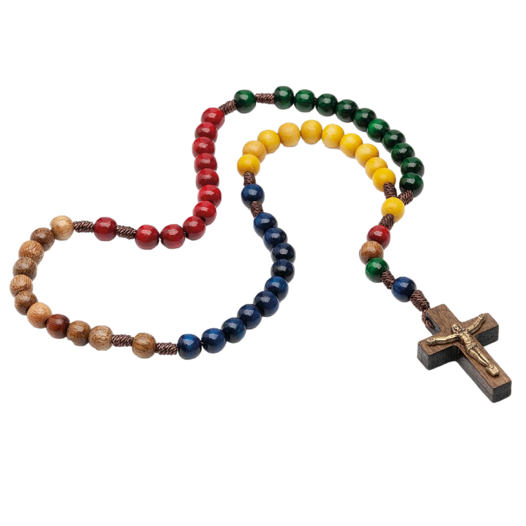 Missionary Rosary with Wood Crucifix