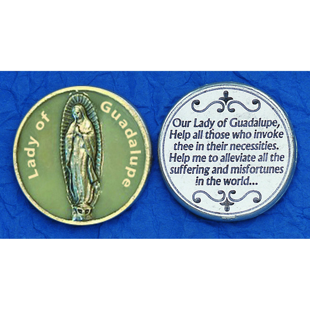 Lady of Guadalupe Glow in the Dark Tokens