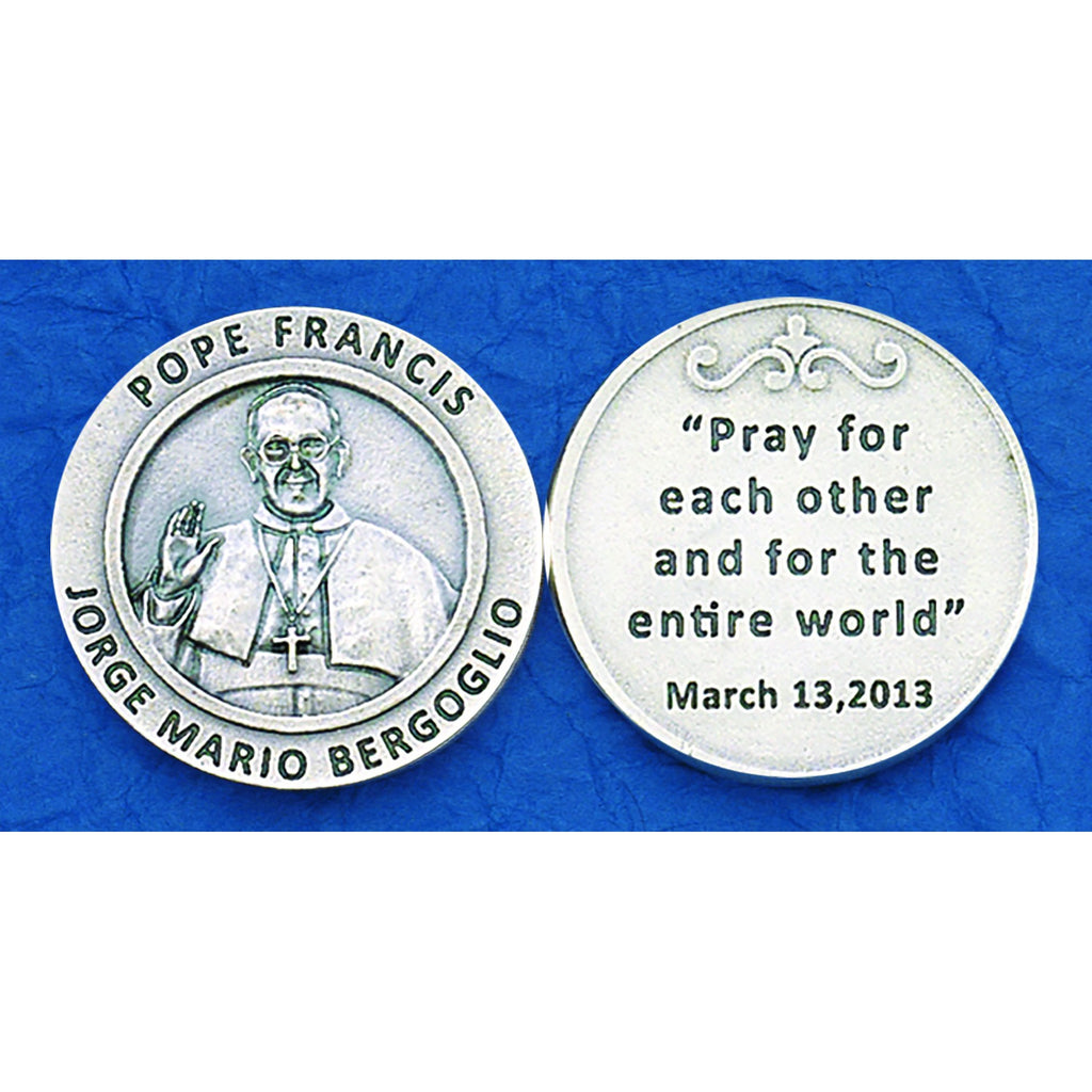 Pocket Token - Pope Francis - Pack of 25