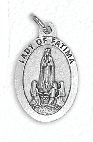 Lady of Fatima Premium 1 Inch Double Sided Medal