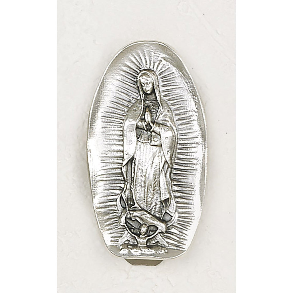 Lady of Guadalupe Visor Clip - Pack of 3