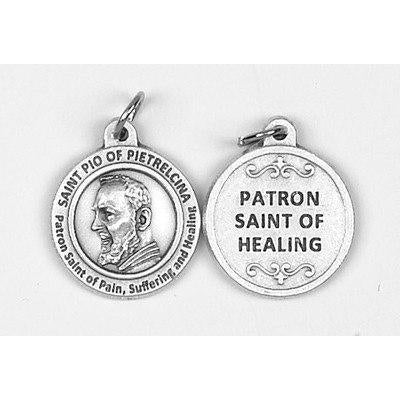 Healing Saint - St Pio Medal - 4 Options