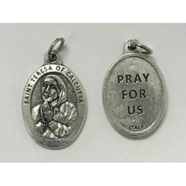 Deluxe Saint Teresa of Calcutta Pray for Us Medal