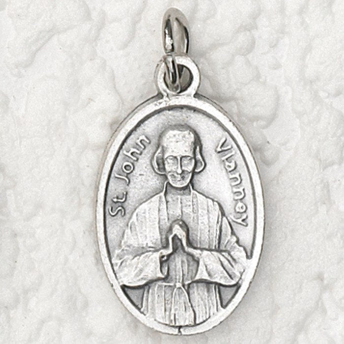 St. John Vianney Pray for Us Medal - 4 Options