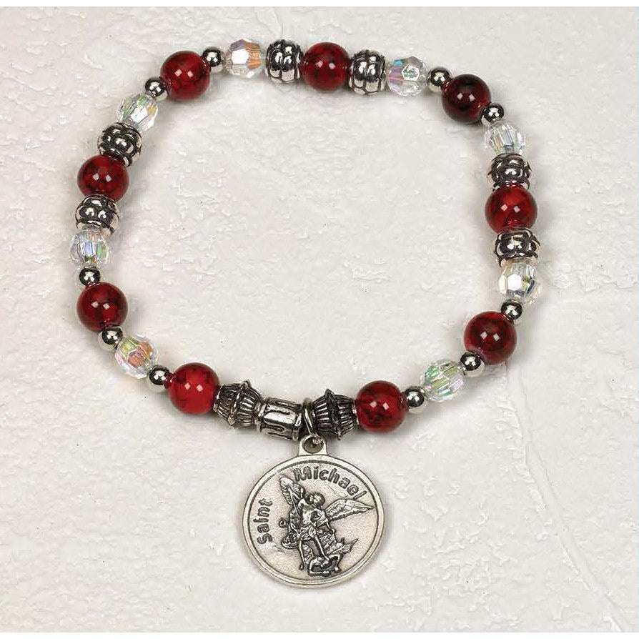 Saint Michael - Italian Charm Bracelet - Pack of 4