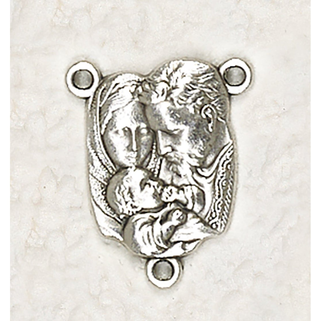 Holy Family Bust Rosary Center - Pack of 25