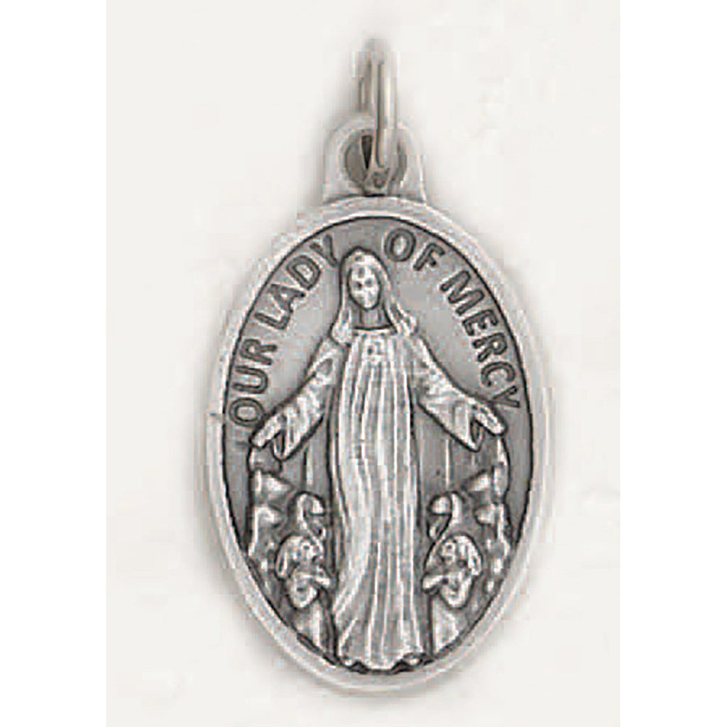 Our Lady of Mercy Pray for Us Medal - 4 Options
