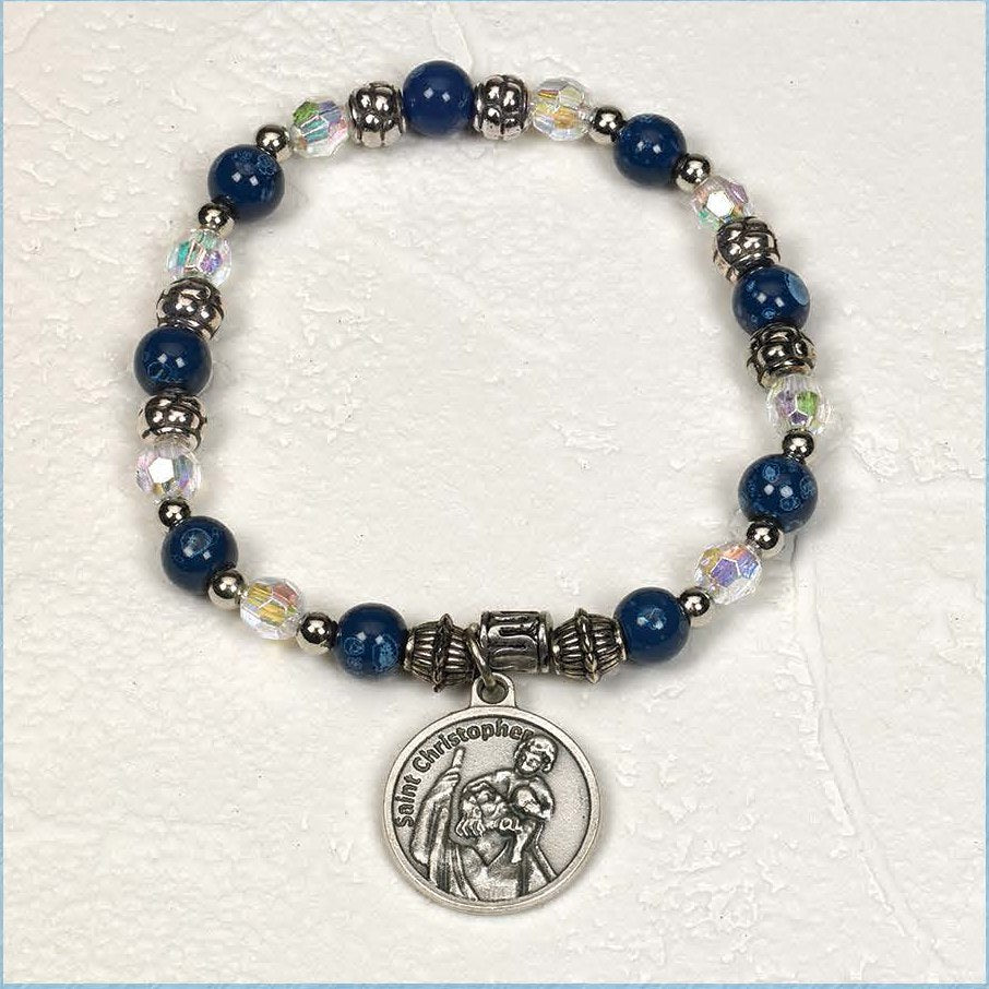 Saint Christopher - Italian Charm Bracelet - Pack of 4