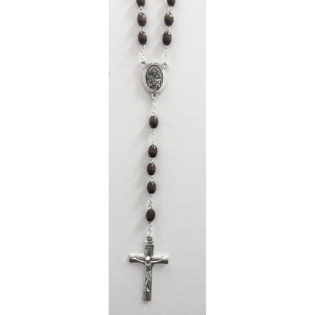 Limited Edition St Joseph Rosary - Wood