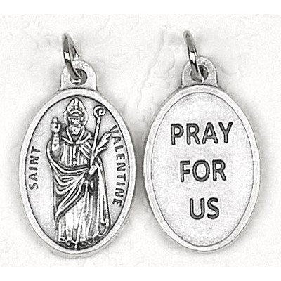 Saint Valentine Pray for Us Medal - 4 Options