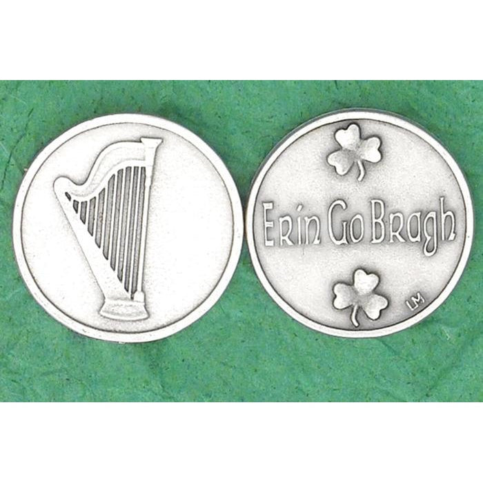 Irish token - Erin Go Braugh - Pack of 25