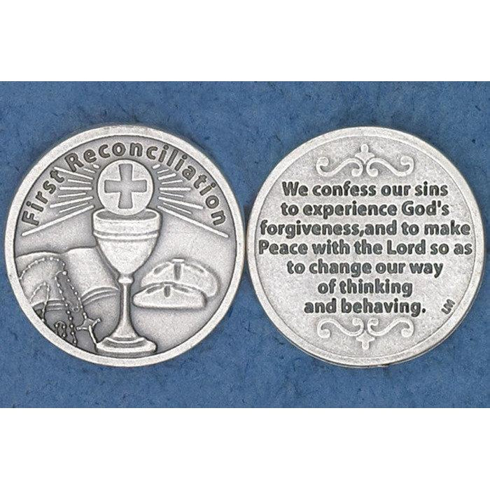 Sacrament Token - First Reconciliation - Pack of 25