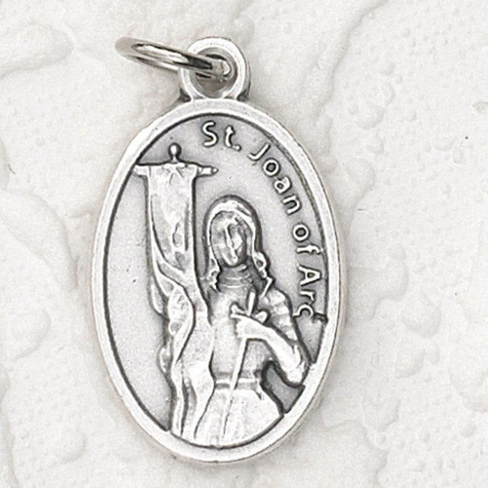 St. Joan of Arc Pray for Us Medal - 4 Options