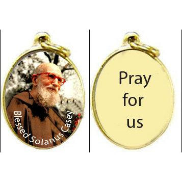 Blessed Solanus Casey Gold Tone Epoxy 1 Inch Medal - Pack of 25