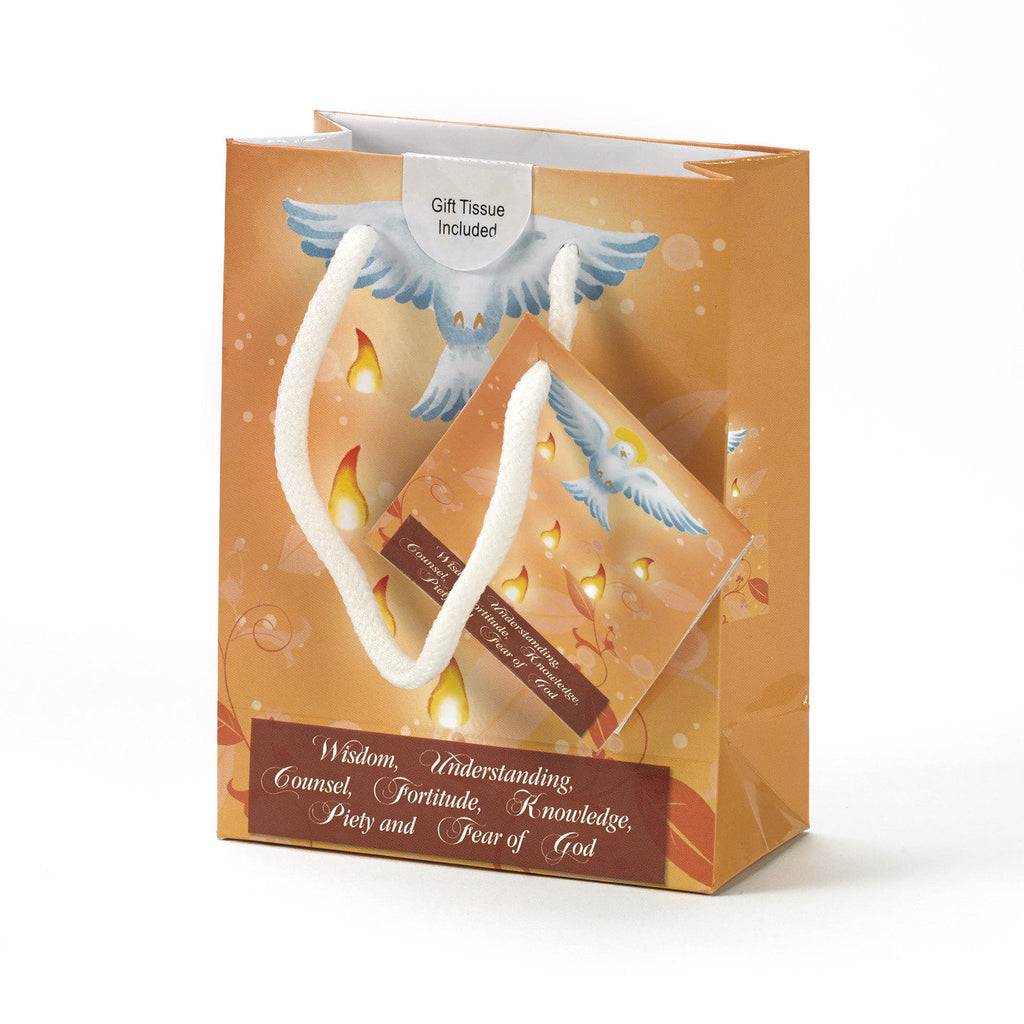 Dove and Flames Confirmation Gift Bags - Pack of 12