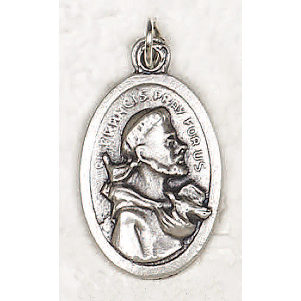 Saint Francis for Animals Pray for Us Medal - 4 Options
