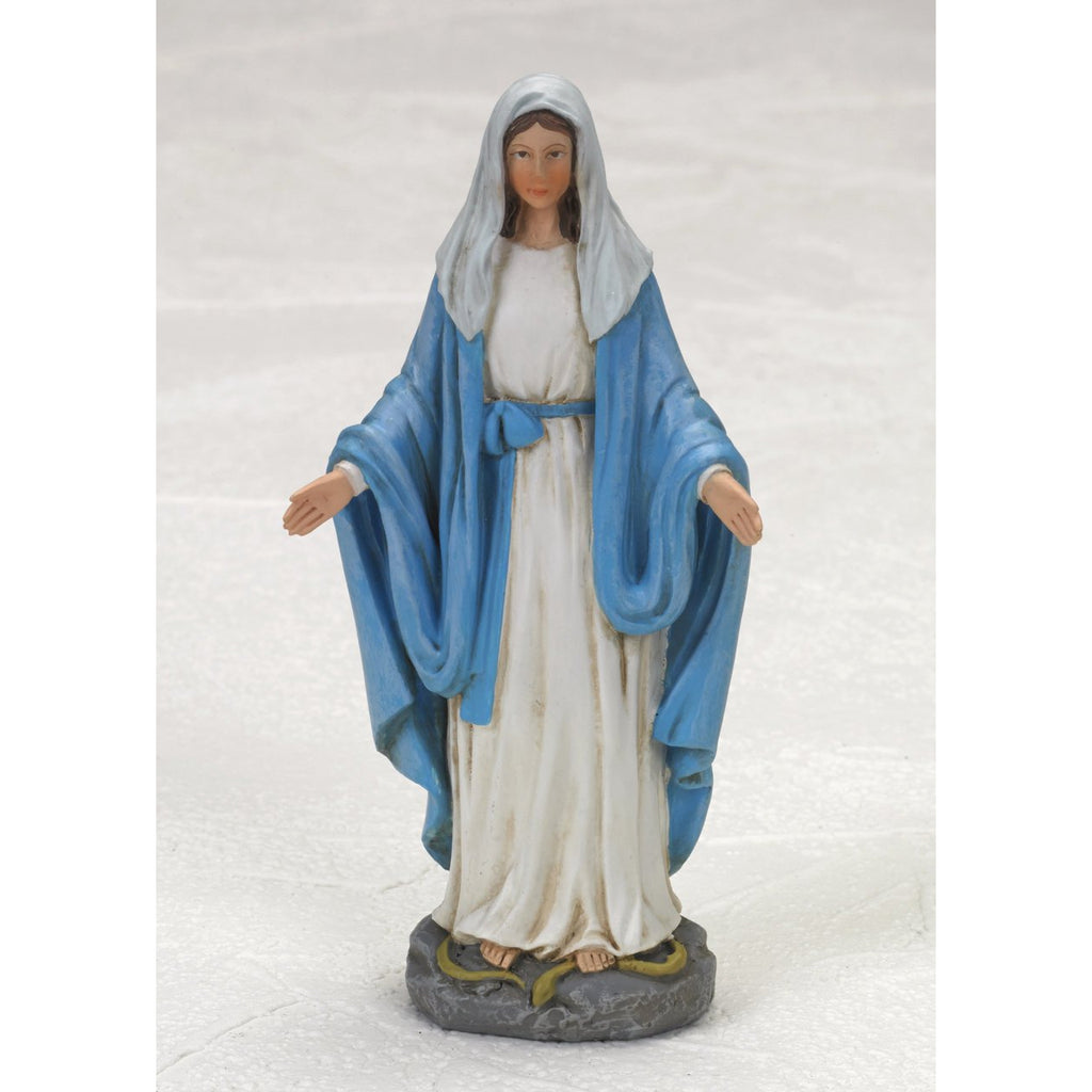 Lady of Grace Resin 4 Inch Statue - Pack of 3