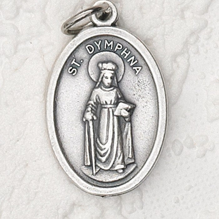 St Dymphna Pray for Us Medal - 4 Options