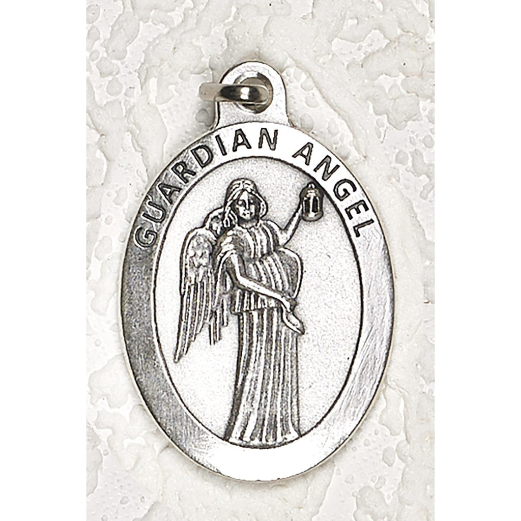 Guardian Angel Double Sided Medal - 1-1/2 Inch - 4 Options
