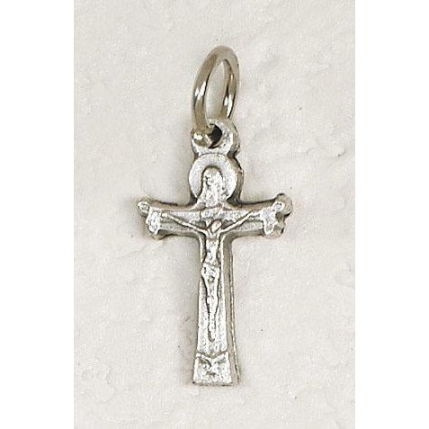 Trinity Silver Tone Bracelet Crucifix - Pack of 25