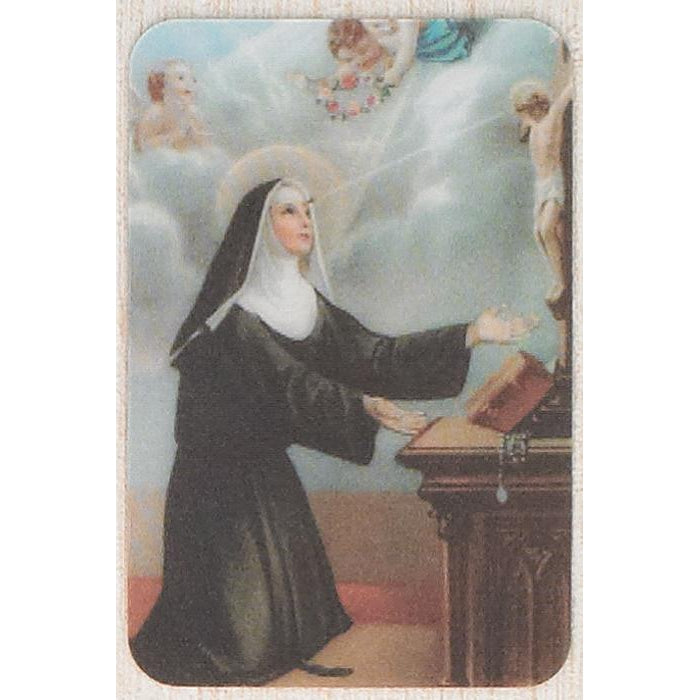 Saint Rita - Holographic 3D Cards - Pack of 25