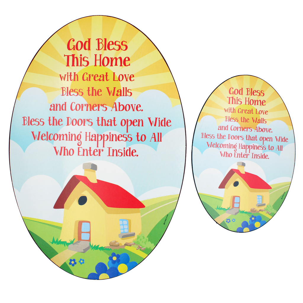 Bless this House Wall Plaque