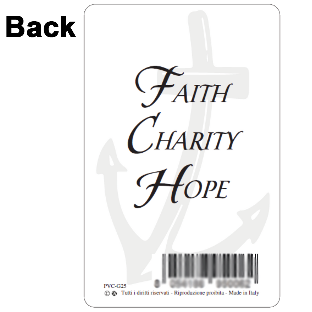Jubilee Pope Francis Prayer card