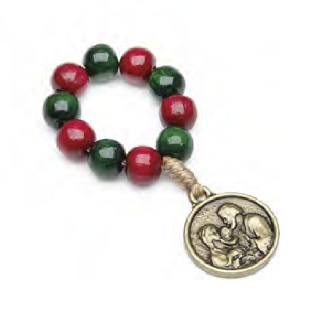 Decade Christmas Keepsake 8mm Wood Beads