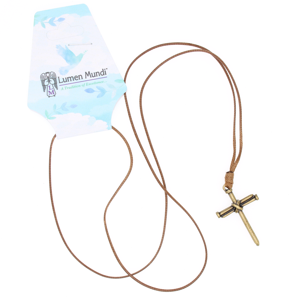 Nail Cross Necklace