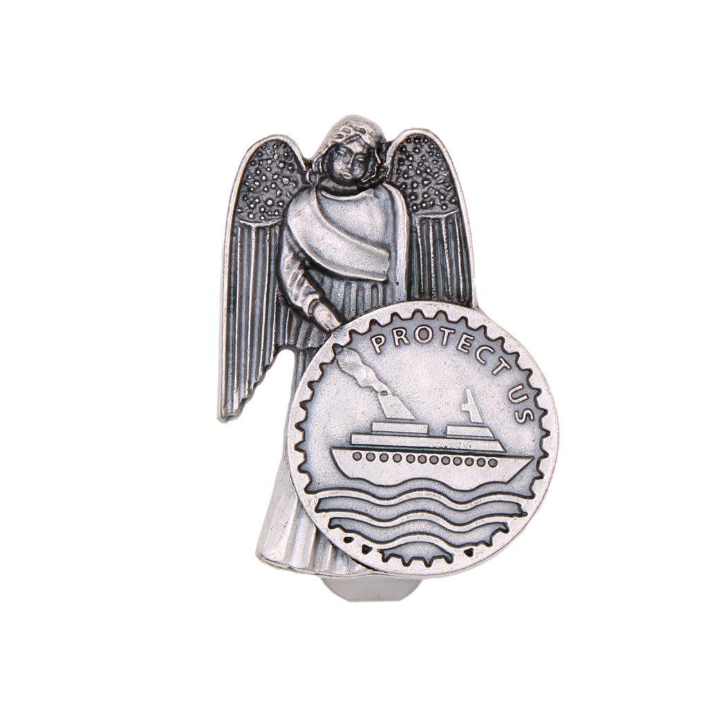 Ship w/ Angel- Visor Clip - Pack of 3