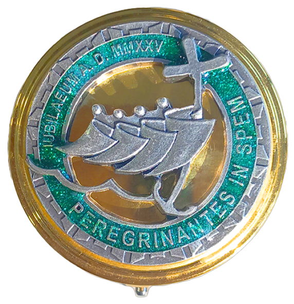 POPE FRANCIS/OFFICIAL JUBILEE LOGO MEDAL - 100% MADE IN ITALY