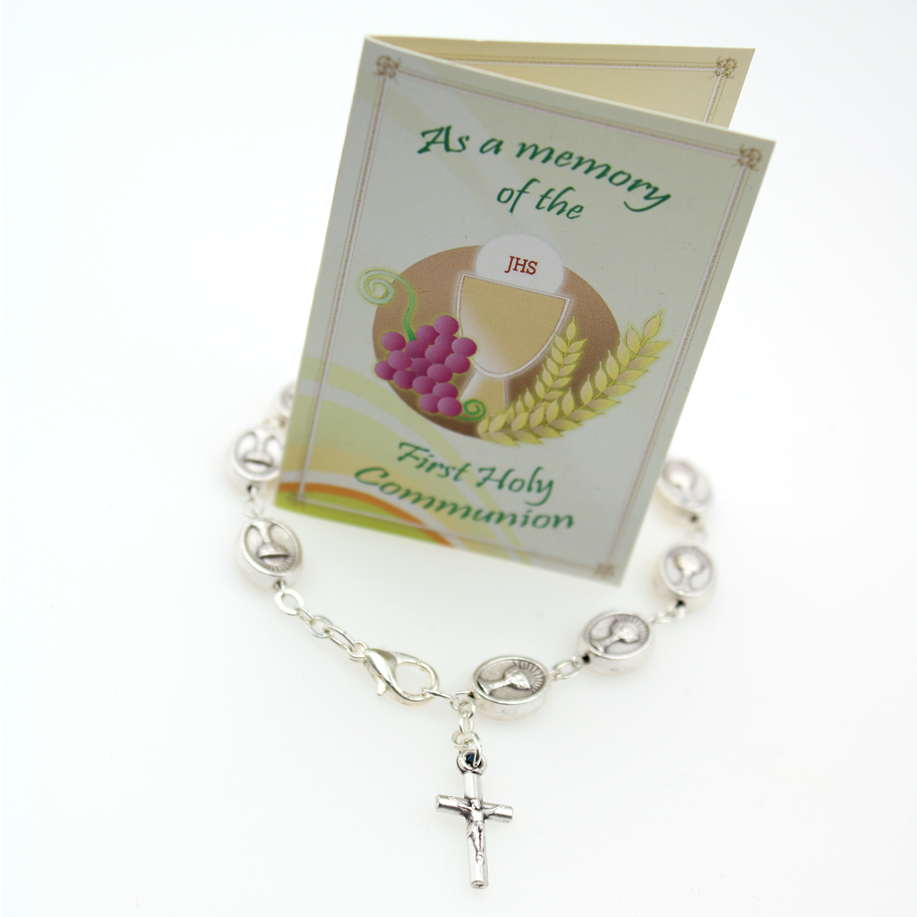 First Holy Communion Medal Bracelet