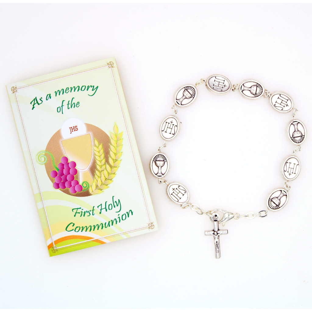 First Holy Communion Medal Bracelet