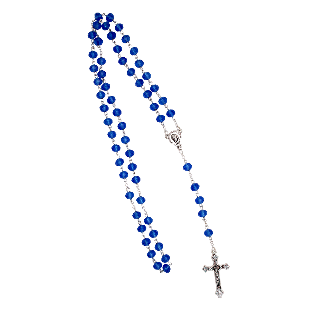 8 mm Glass Bead Rosary