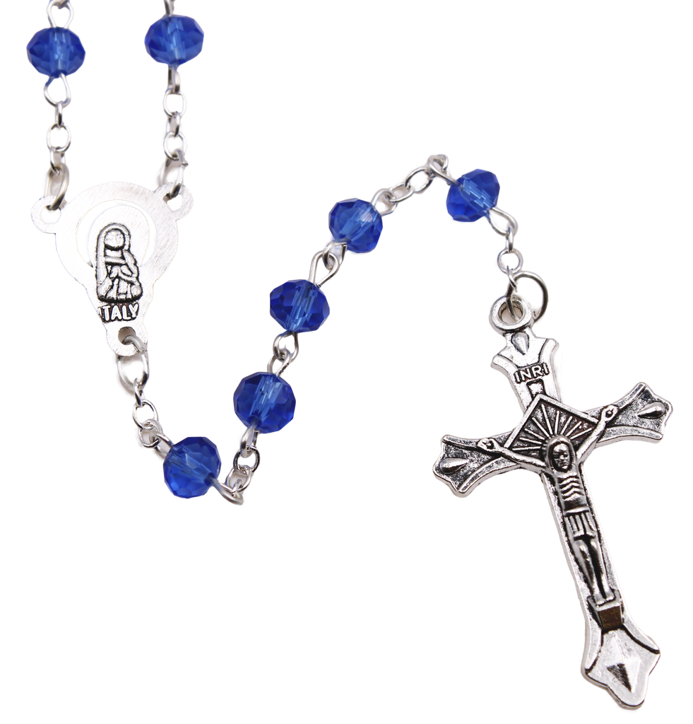 6 mm Glass Bead Rosary