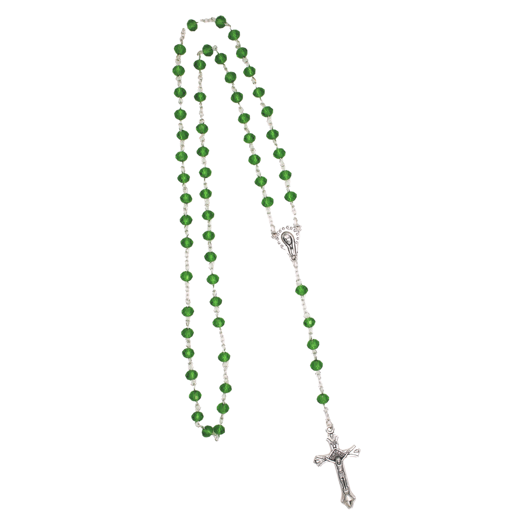 6 mm Glass Bead Rosary