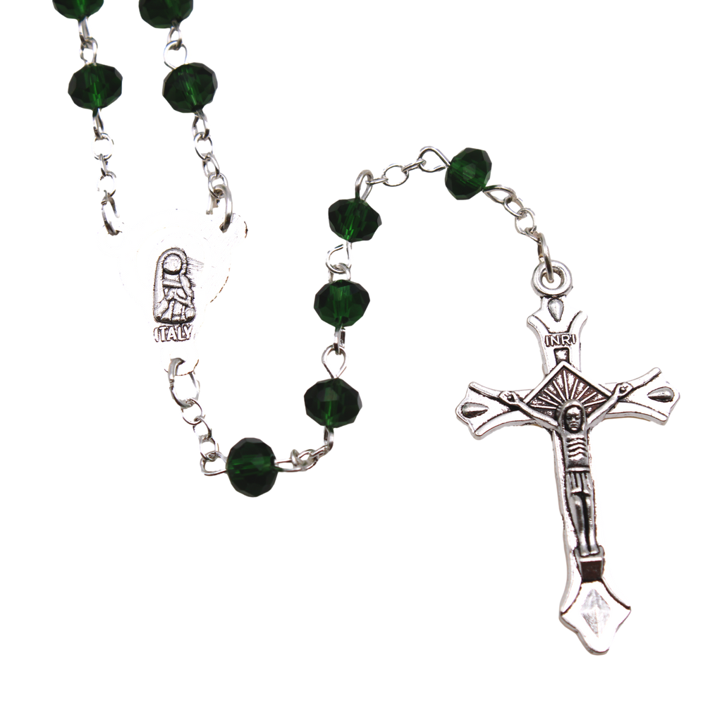 6 mm Glass Bead Rosary