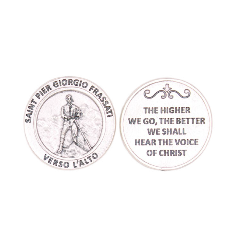 Italian Token- Saint Pier Giorgio Frassati- Verso L'Alto