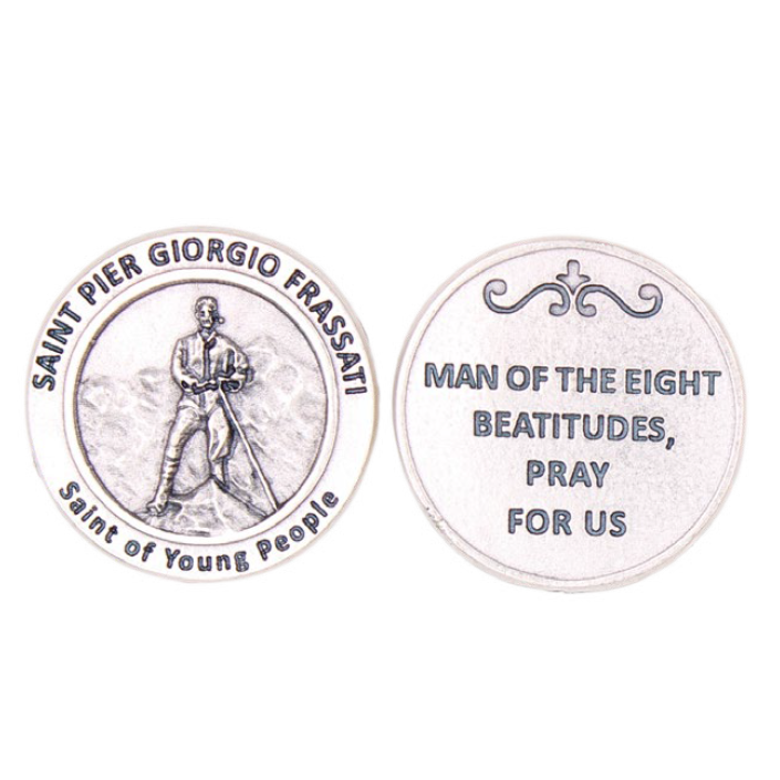 Italian Token- Saint Pier Giorgio Frassati- Saint of Young People