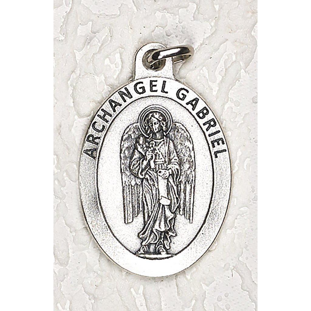 Archangel Gabriel Double Sided Medal - 1-1/2 Inch - 4 Options