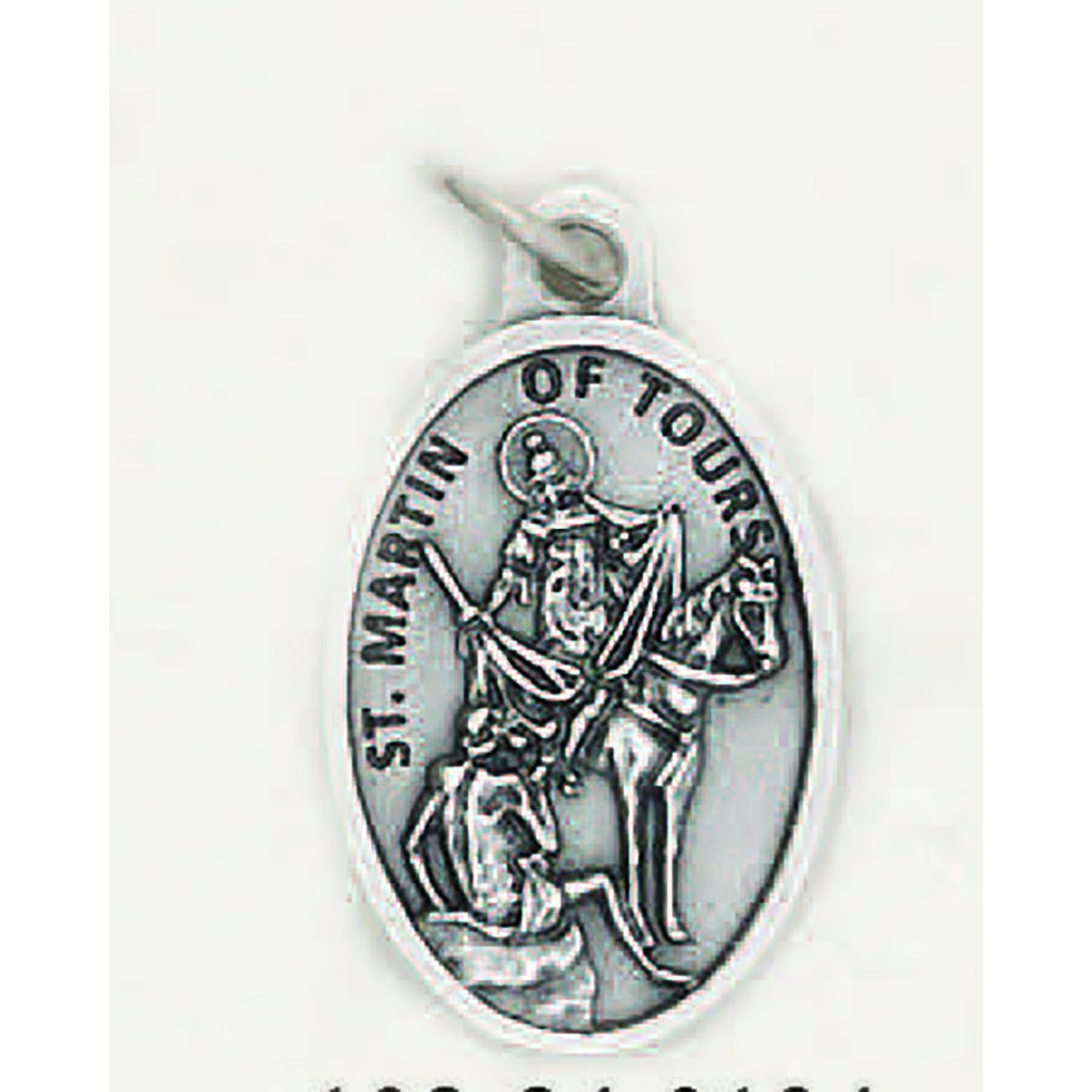 Saint Martin of Tours Pray for Us Medal - 4 Options