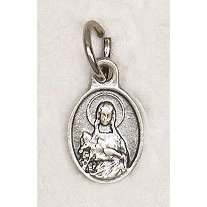 Saint Lucy Oval Bracelet Medal - Pack of 50