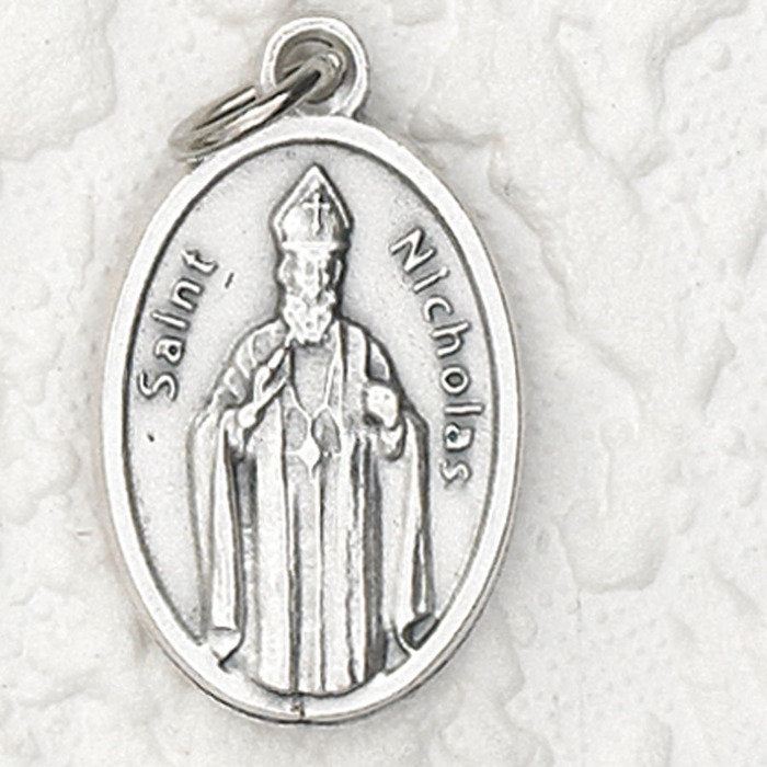 St. Nicholas Pray for Us Medal - 4 Options
