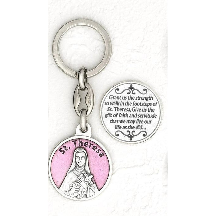 Saint Therese  Enamel Keyring - Pack of 6