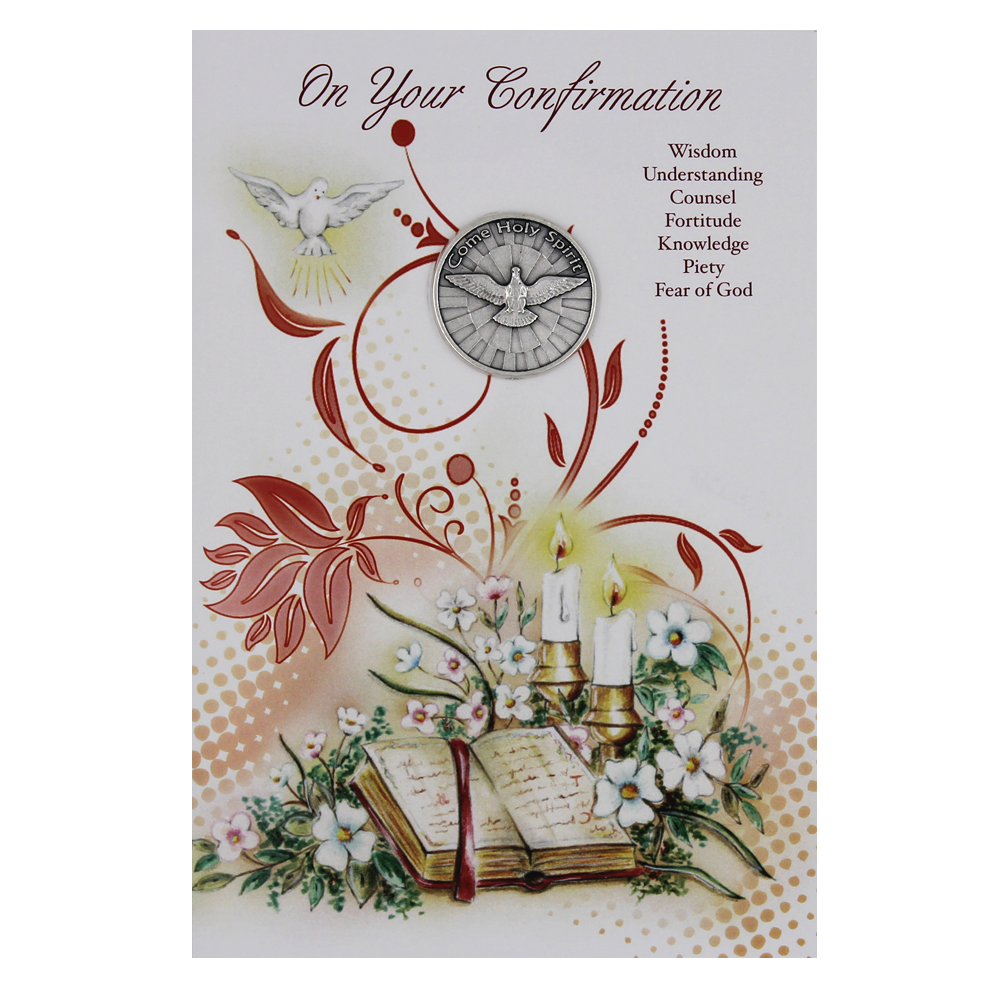 Confirmation Card with Token - Pack of 6