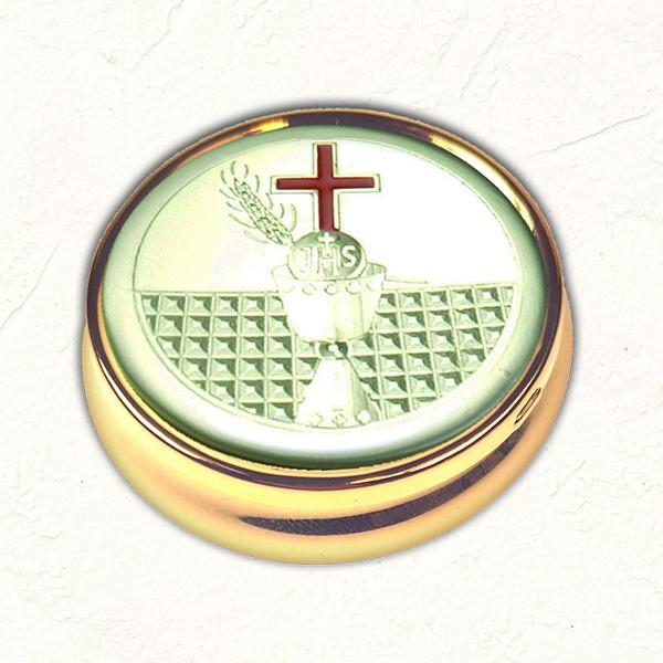 Silver-tone Chalice Pyx with NO LINER