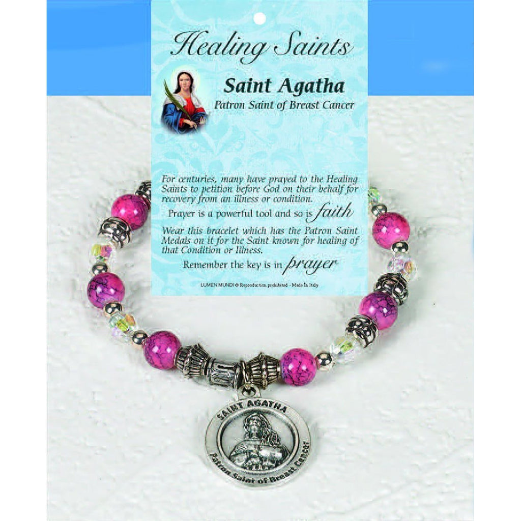 Healing Saints Italian Charm Bracelet